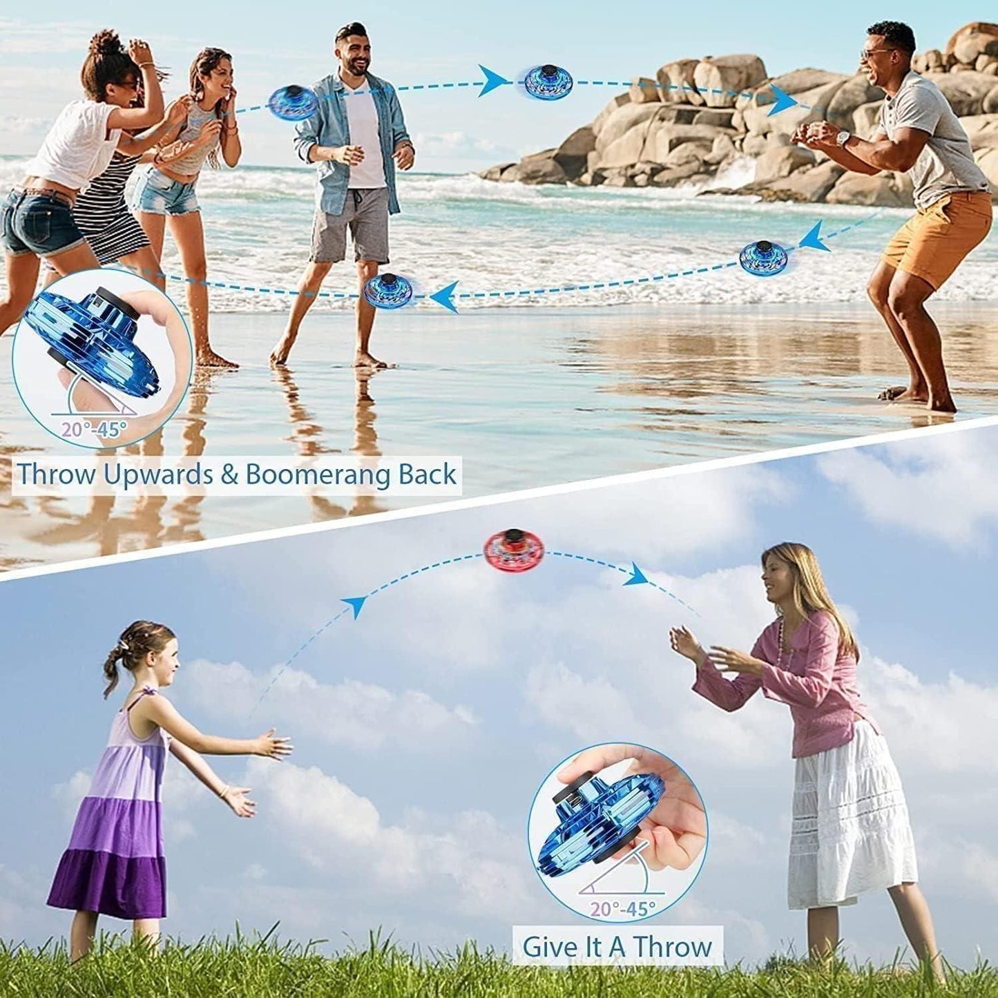 Magic Flying Orb Spinner for Kids